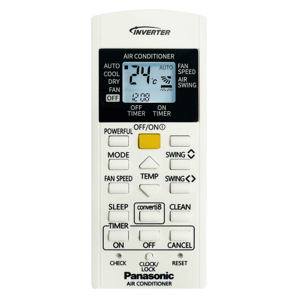 Panasonic EU 8 in 1 Convertible 1 Ton 5 Star Inverter Split AC